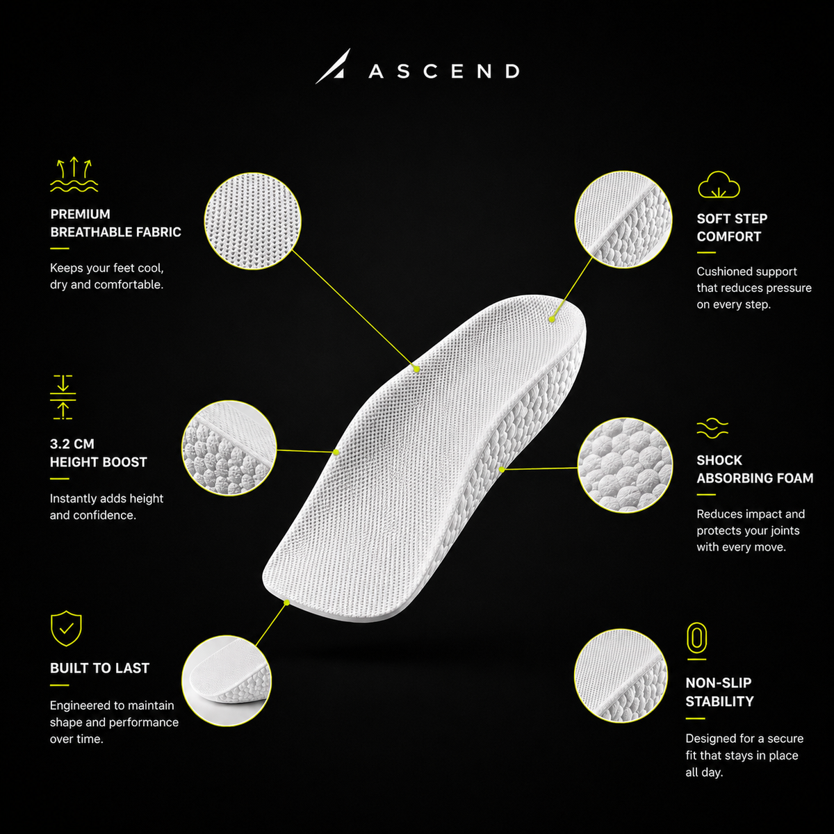 The Ascend soles 1.0
