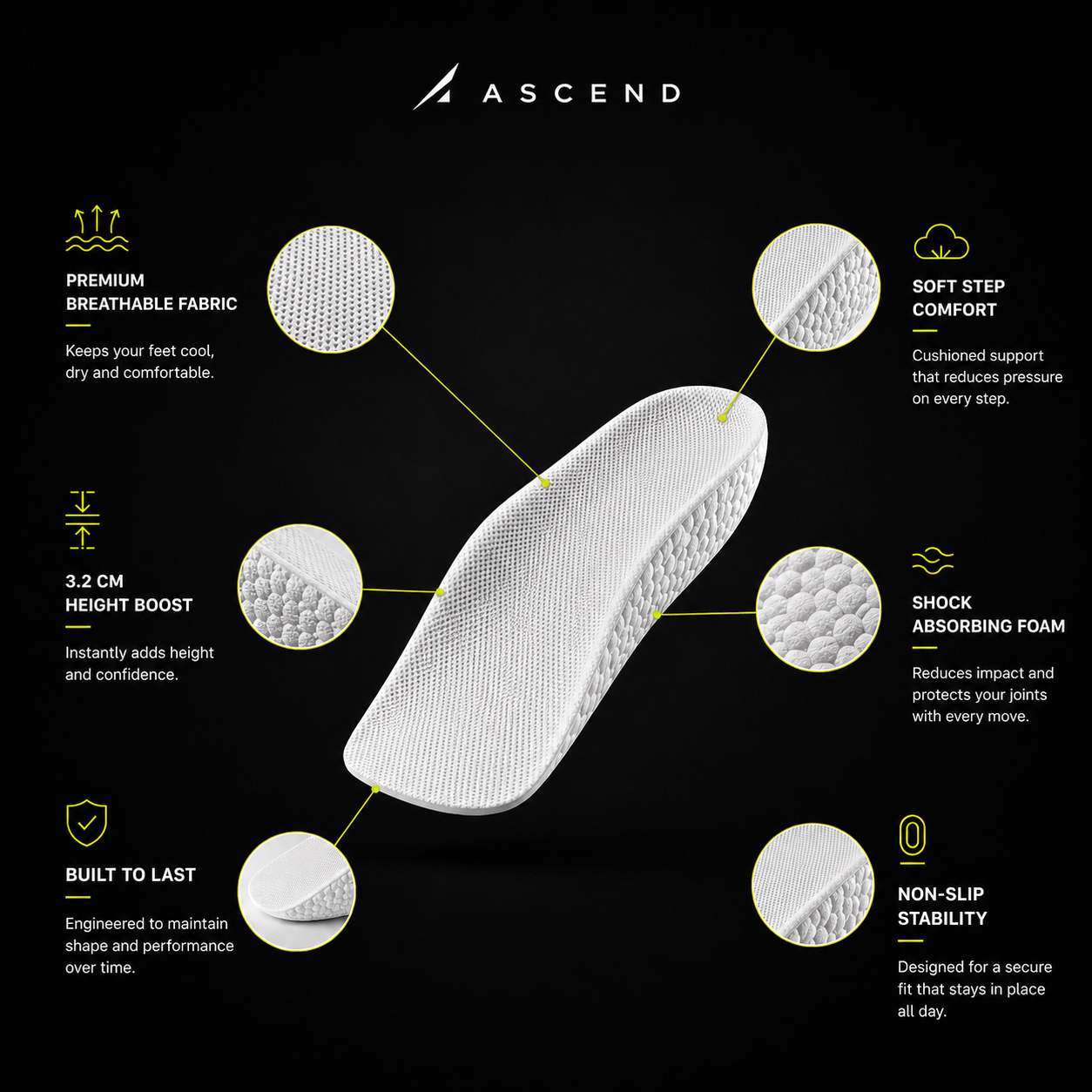 The Ascend soles 1.0