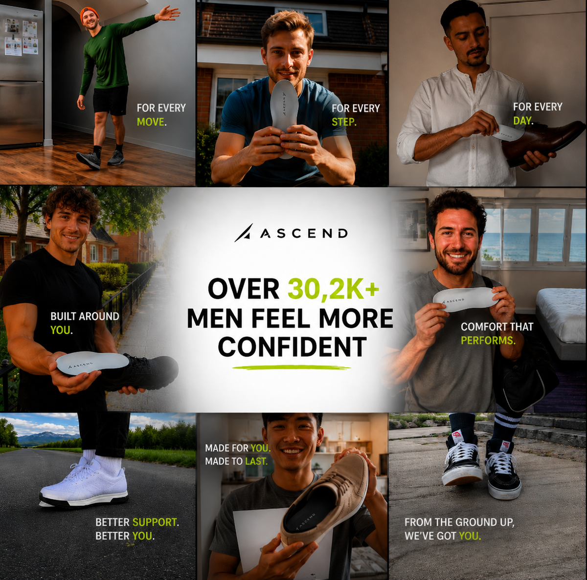 The Ascend soles 1.0