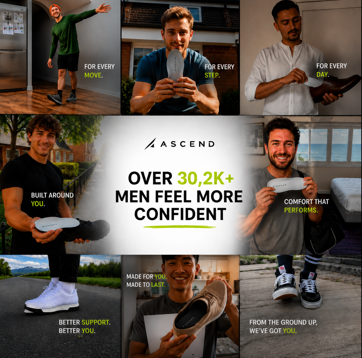 The Ascend soles 1.0